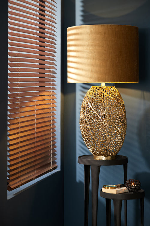 Light & Living lampvoet  - goud - 32x32x55 cm