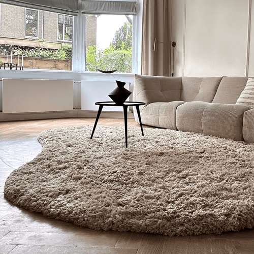 Interieur05 vloerkleed Pilo - hoogpolig - beige - 160 x 230 cm - vtwonen shop