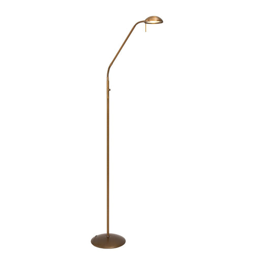 Mexlite vloerlamp - 1 lichts - 45x 180 cm - brons - vtwonen shop