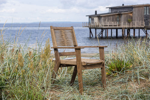 Rebellenclub tuinstoel bern - set van 2 - donker bruin - vtwonen shop