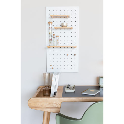 Zuiver Bundy Ophangbord/ Mageneetbord Wit - vtwonen shop