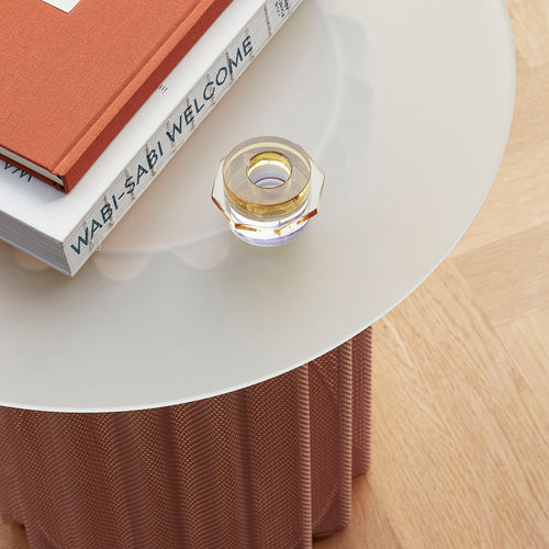 Hübsch kandelaars Kiosk - kristal - ø6xh4cm - vtwonen shop