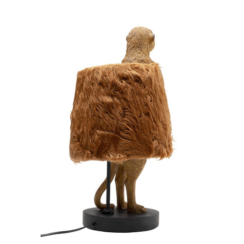Kare Design Tafellamp Animal Fluff - stokstaartje - vtwonen shop