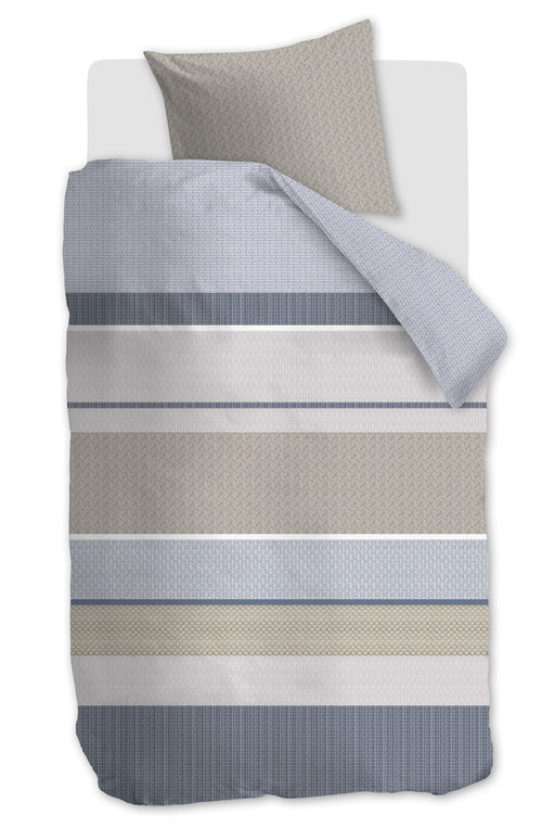 Beddinghouse Dekbedovertrek Hilde - 140 x 200/220 cm - Blauw