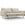 Cosmopolitan Design Bank Vienna 3-zits, structurele stof, beige - 92x200x95cm
