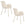 Zuiver Brit Eetkamerstoelen Armleuning Rood - Set van 2