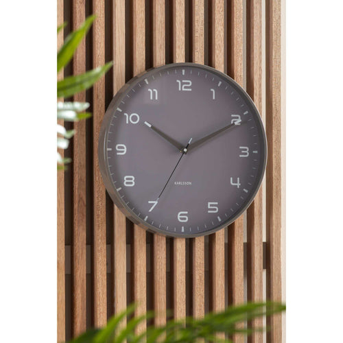 Karlsson wandklok Orgullo - grijs - Ø40cm - vtwonen shop
