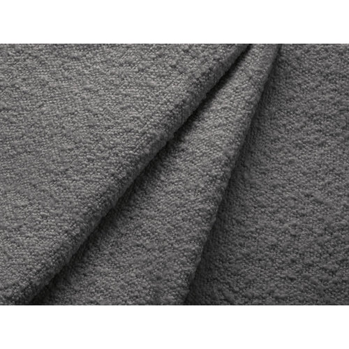 Cosmopolitan Design - Fauteuil Nimes boucle donkergrijs - 87x95.5x80cm