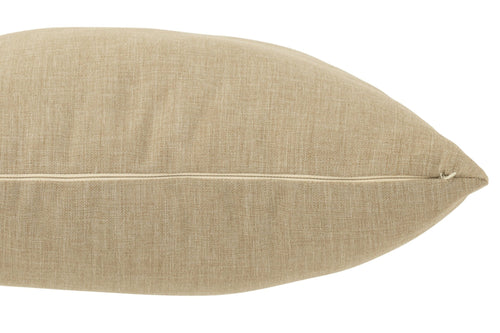J-Line kussen Outdoor - kunststof - beige
