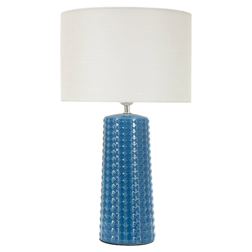 Mauro Ferretti tafellamp - Ø 30x52 cm - blauw/wit