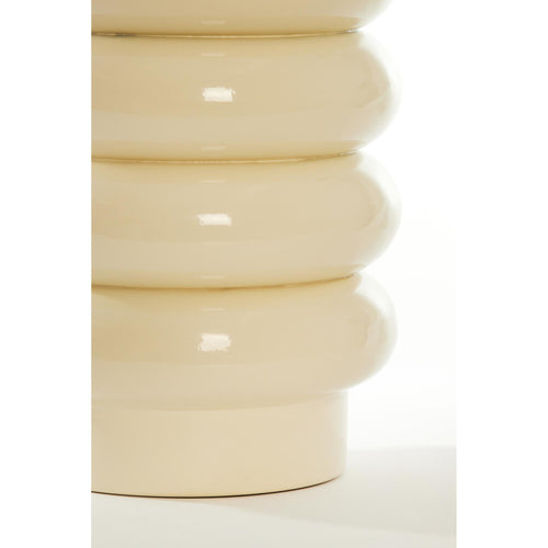 Light & Living bijzettafel Mirogi - wit - Ø30cm