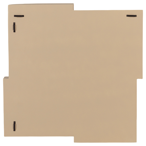 WOOOD wanddeco Tide - Betonlook - Zand - 86x86x11