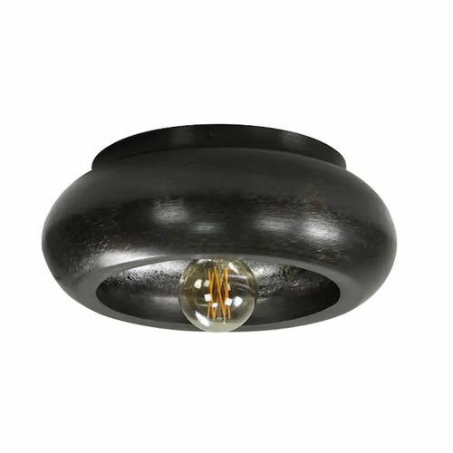 Ylumen plafondlamp Sky - 1 lichts - 42  x 18   cm - zwart