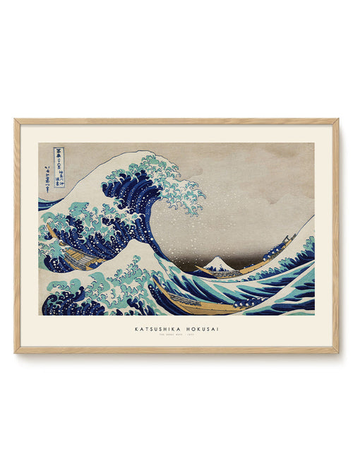 Katsushika Hokusai - The great wave - PSTR studio Kunst Poster - vtwonen shop