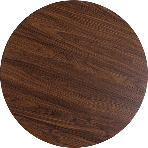 Kare Design Salontafel Schickeria 80cm walnoot en zwart