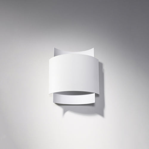 Sollux Lighting Wandlamp IMPACT wit - 22x11x23cm