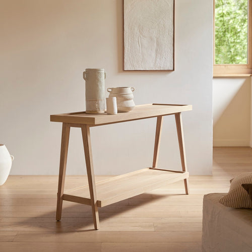 Tikamoon Massief eiken bijzettafel - Naturel - vtwonen shop