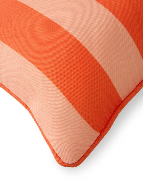 benuta binnen- en buitenkussens Reed - oranje - 30x50 cm