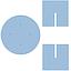 Really Nice Things - eettafel Mathilda - MDF -rond - 120cm - Cornish