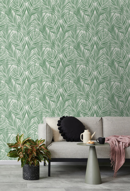 Walls4You behang tropische bladeren groen - 53 cm x 10.05 m - 935307 - vtwonen shop