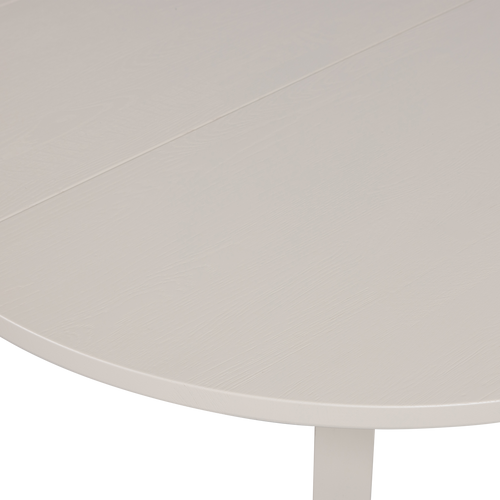 WOOOD uitschuifbare eettafel rond 120Ø cm Janne - Eiken - Dakargrau - vtwonen shop