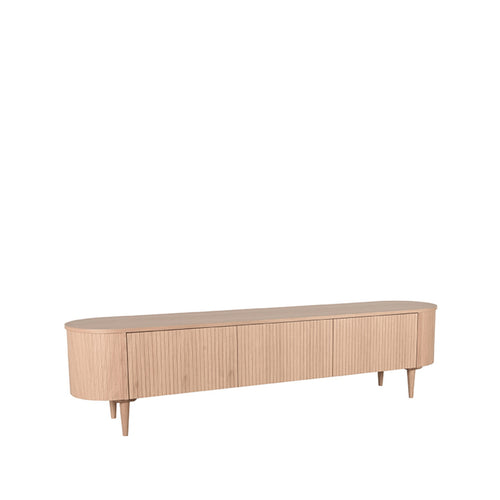 LABEL51 Tv-meubel Oliva - Naturel Eikenhout - 220x47x55cm