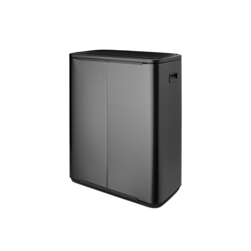 Brabantia Bo Touch Bin, met 2 binnenemmers, 2 x 30 liter - Confident Grey