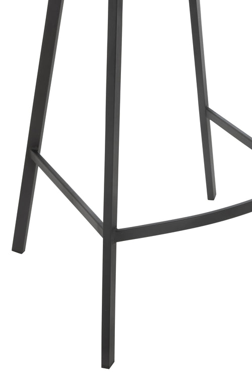 J-Line barstoel Kent - metaal/polyester - groen