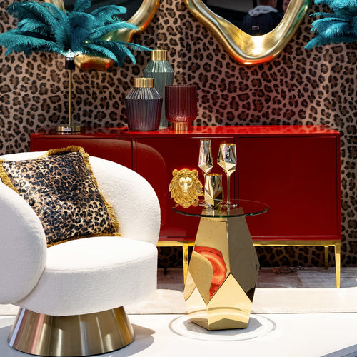 Kare Design Bijzettafel Ricchezza Ø45cm goud - vtwonen shop