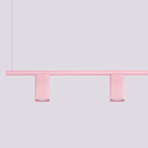 Sollux Lighting Kroonluchter RAYO 4 roze - 122x6x208cm