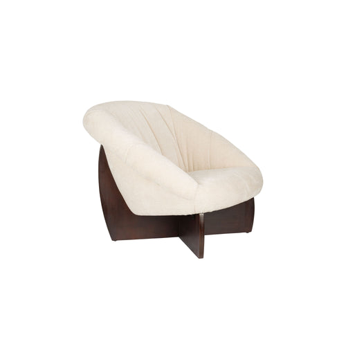 Dutchbone Emilius Fauteuil Beige - vtwonen shop