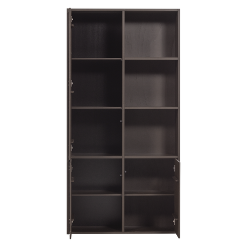 WOOOD opbergkast links Meggy - Grenen hout - Middenbruin - 215x108x40