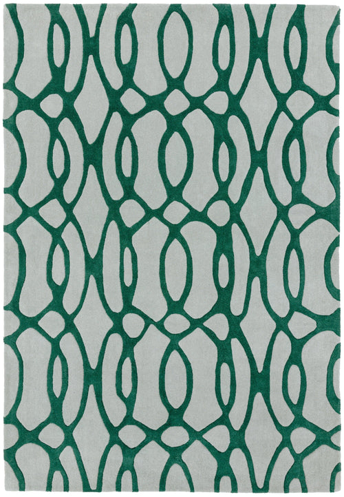 Vloerkleed MOMO Rugs Matrix MAX38 Wire Green 120x170 cm - vtwonen shop