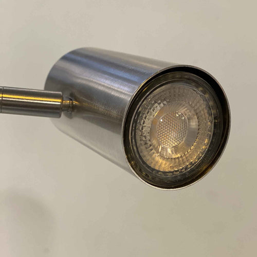 Highlight vloerlamp Burgos - 1 lichts - 20  x 134   cm - mat chroom