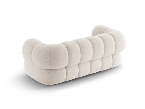 Cosmopolitan Design Bank Koge 2-zits, chenille lichtbeige - 95x180x70cm