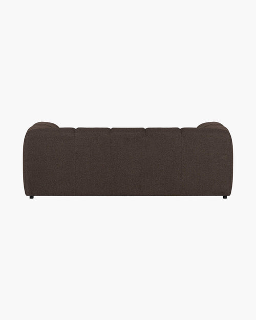 noo.ma Bolbi 2-zitsbank - Chocolate Brown Bouclé, soft zitcomfort
