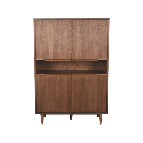 LABEL51 Bergkast Jule - Bruin Eikenhout - 49x110x158cm