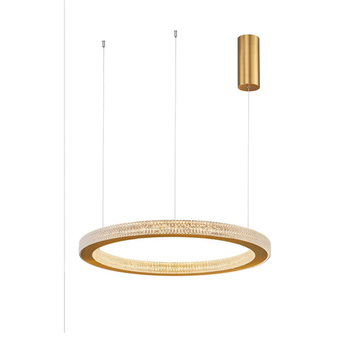 Merano Cincinnati Geïntegreerde LED Hanglamp Plafondlamp Antiek Goud Messing Aluminium LED 60W 3530Lm 3000K