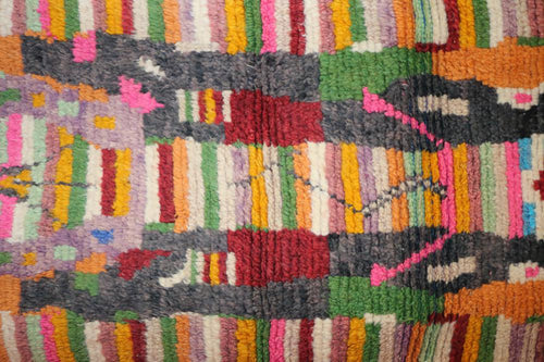 AFK Living vloerkleed Berber - handgemaakt - Wol - 72 x 355 cm - vtwonen shop