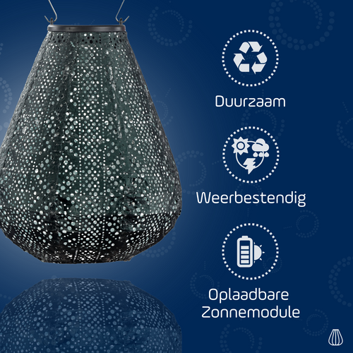Lumiz solar lampion - giverny set - 3 stuks