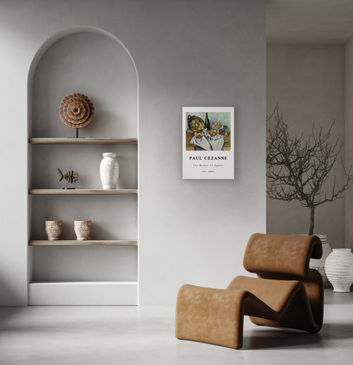 Canvas 60x40 Gedrukt Mand met Appels - vtwonen shop