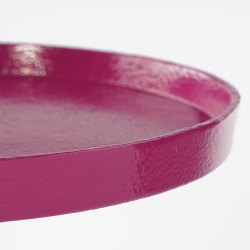 Mica Decorations Duco Bijzettafel - H58 x Ø25 cm - Gerecycled Aluminium - Roze - vtwonen shop