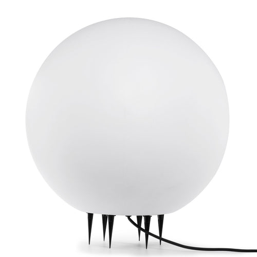 Ylumen buitenlamp Globe - 1 lichts - 30  x 30   cm - wit - vtwonen shop