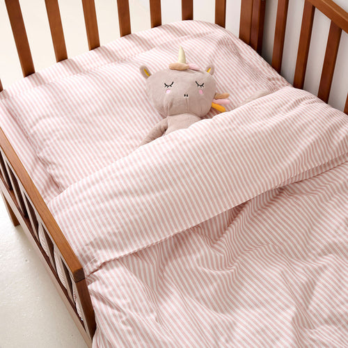 Petite Amélie Dekbedovertrekset – 120x150 cm – 100% Biologisch Katoen – Striped - vtwonen shop