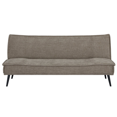 Giga Meubel Slaapbank Mali - Taupe Stof - 181x83x81cm - vtwonen shop