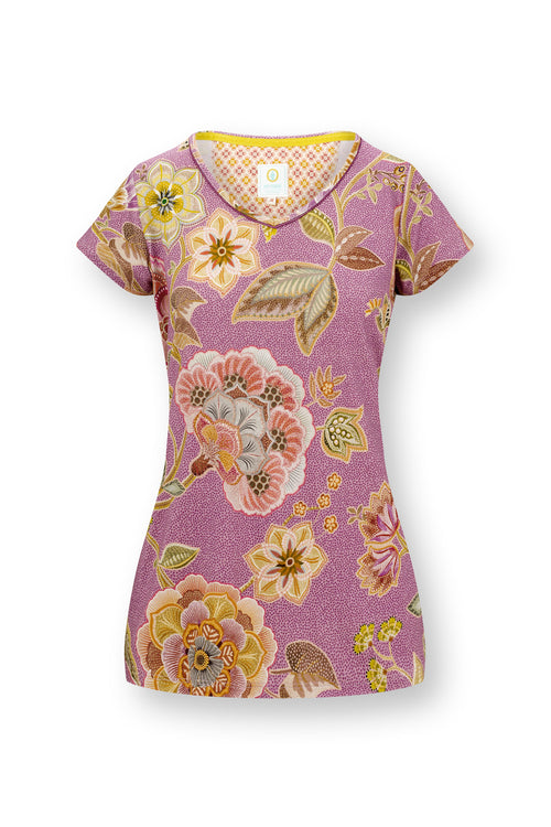 Pip Studio - Toy Pyjama Shirt - Dames - Matata - Lila - XS - vtwonen shop