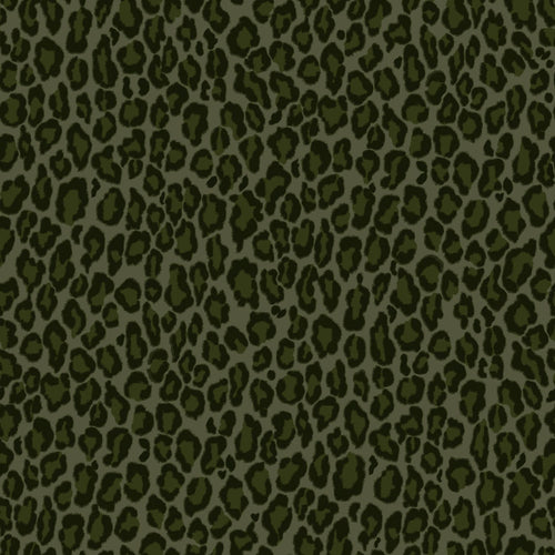 ESTAhome behang panterprint donkergroen - 53 cm x 10.05 m - 139153