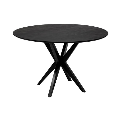 Kick eettafel Havard - 120cm - Zwart - vtwonen shop