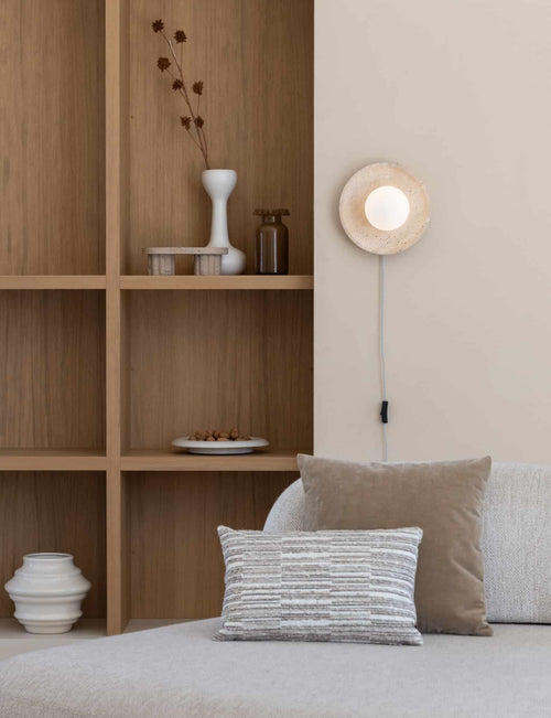 it's about RoMi wandlamp Tivoli - wit - Ø25cm