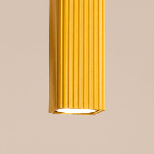Sollux Lighting Hanglamp RAYO 3P geel - 20x20x108cm